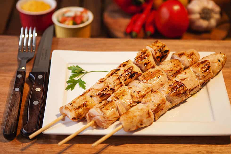Espetinho de Frango Peito