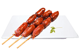Espetinho Linguiça Apimentada